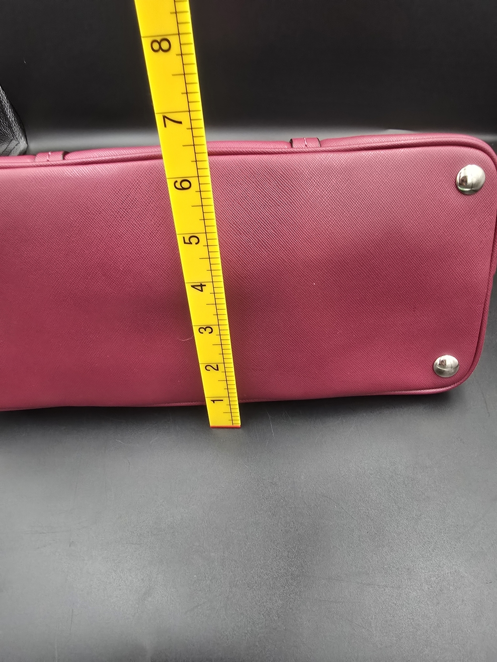 Coach Pink Leather Satchel Bag - Picture 16 of 16